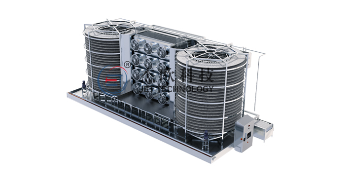 Новый тип спиральный морозильник