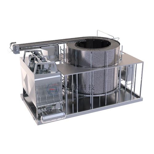 Self штабелирование спираль морозильник