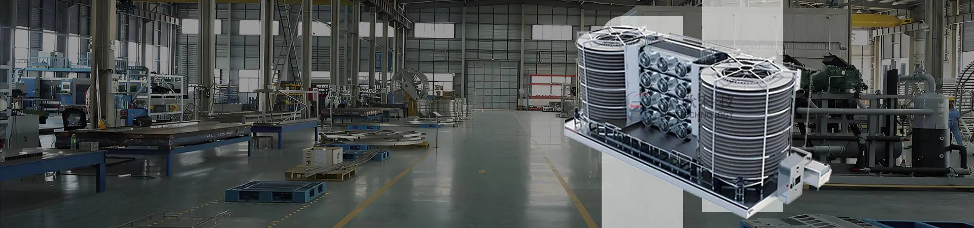 Спиральный морозильник