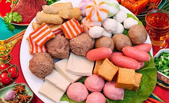 Улучшение ингредиентов горячего горшка с технологией быстрого замораживания